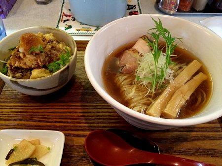 麦衛門 @唐揚げ丼セット.jpg